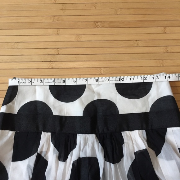 Zara basic silk blend A line polka dots - Picture 5 of 6